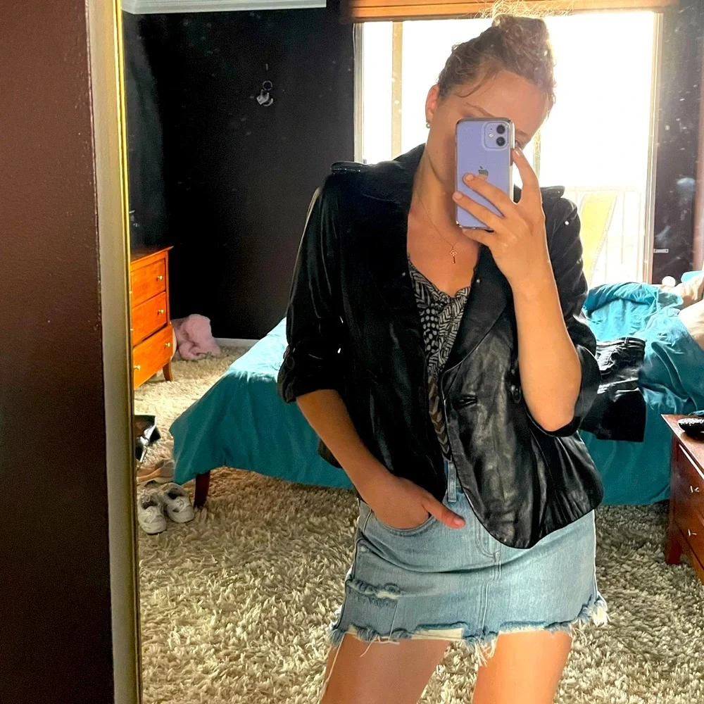 100% leather jacket - Picture 1 of 7